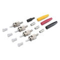 St Upc 0,9 / 2,0 / 3,0 mm Glasfaser-Singlemode / Multimode-Steckverbinder-Kit